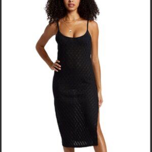 Womens Billabong Soft Crochet Day Dress/Cover Up